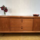 buffet danois en teck rétro vintage du milieu du siècle par Bramin – Design