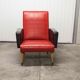 Paire de fauteuils rockabilly pieds compas 60