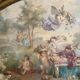 Watercolor painting XIXth Century antique decoration signed M.Censier