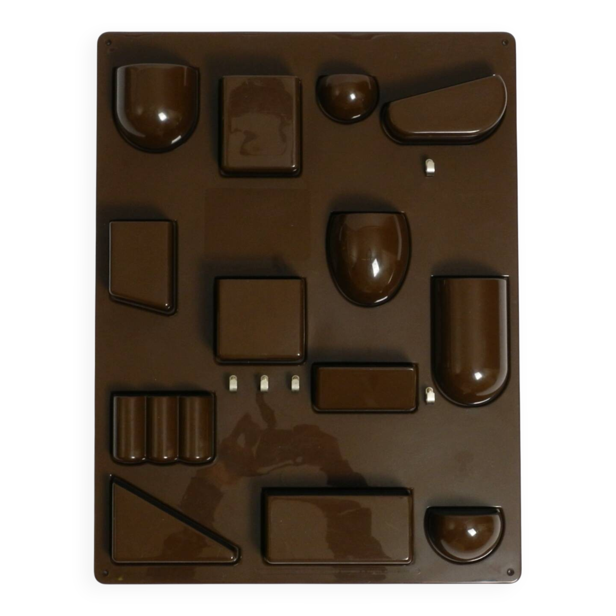 70s Uten.Silo by Dorothee Maurer-Becker | M-Design production in dark brown