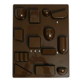 70s Uten.Silo by Dorothee Maurer-Becker | M-Design production in dark brown