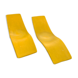 Pair of sunbathing Charles Zublena for Club Meditérannée