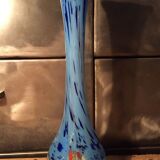 Soliflore vase in blown glass