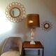 Lampe vintage pied marbre années 60