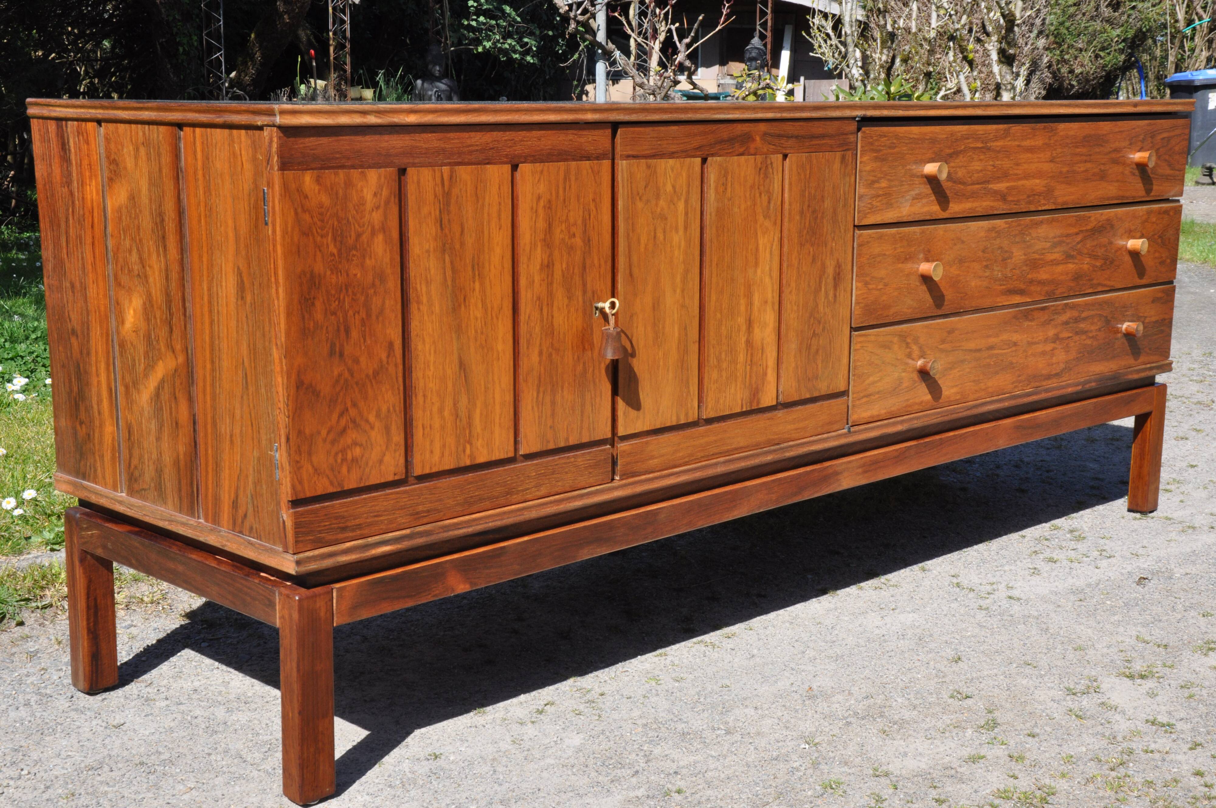 Rosewood enfilade, 1960s.