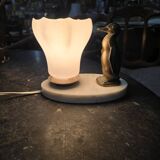 Penguin lamp from the 60s