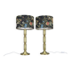 1960s  Pair of Large Brass Table Lamps, Denmark