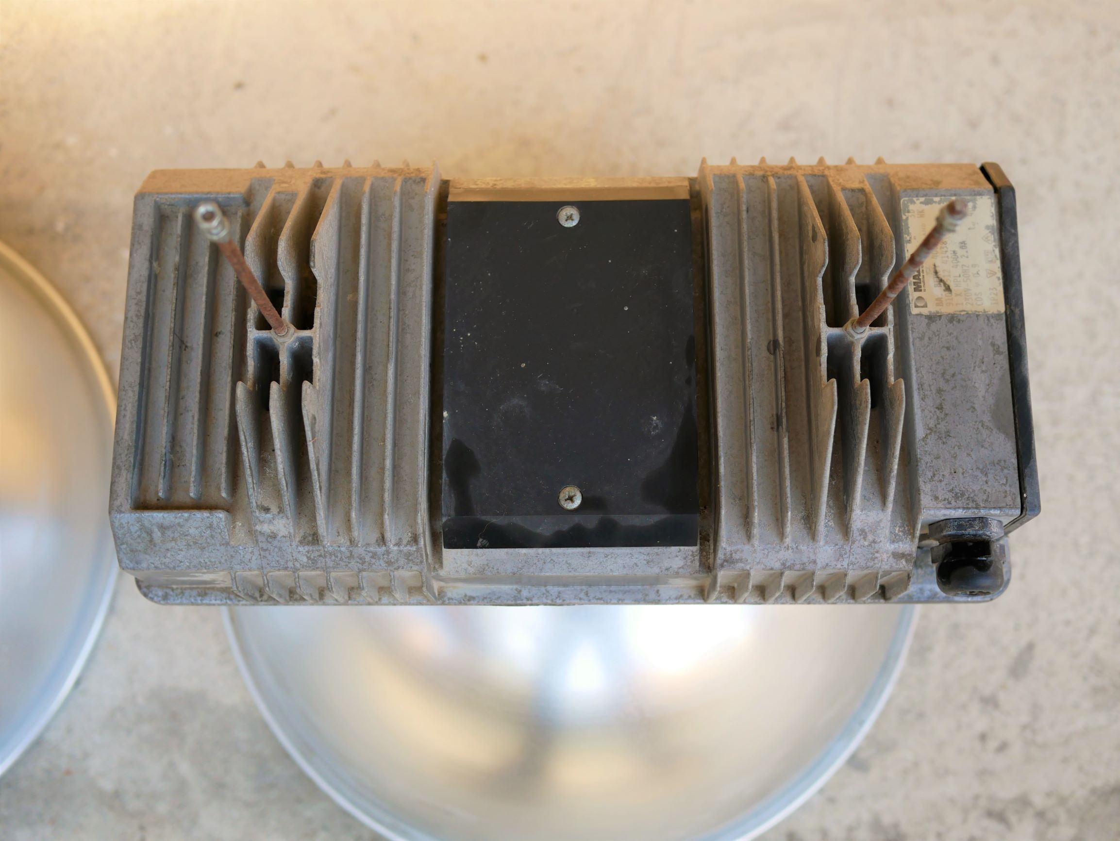 Pair of industrial hanging by Mazda