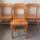 Danish pine chair Rainer Daumiller