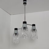 Chandelier du milieu du siècle par Drukov, 1960.