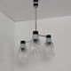 Chandelier du milieu du siècle par Drukov, 1960.