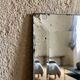 Antique bevelled mirror