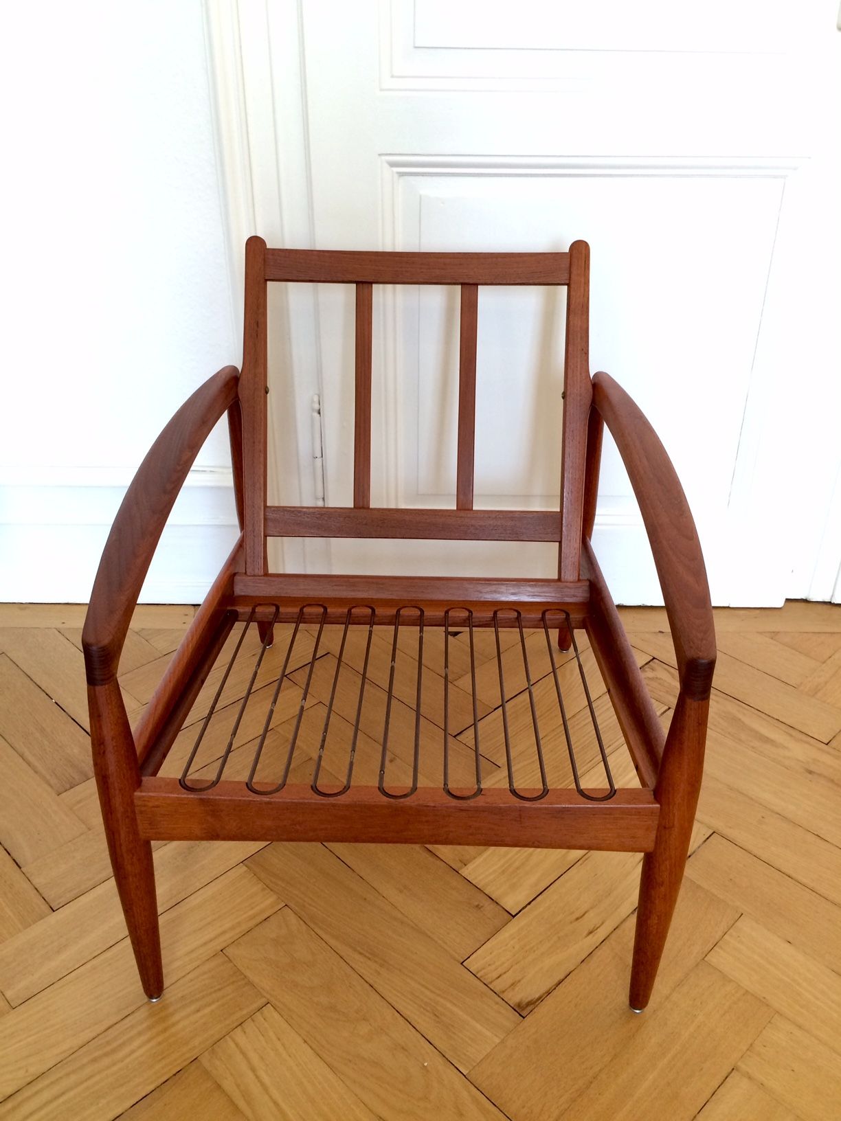 Danish sofa and armchair from the 1950s by Kaï Kristiansen