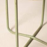 Vintage Pastel Bauhaus Side Table, 1930s