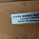 Small Danish row signed Jysk Mobelindustri