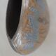 Art Deco style enameled metal vase