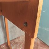 Vintage sled foot desk