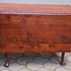 Mahogany drop-leaf table