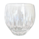 Cut crystal cup vase