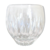 Vase coupe en cristal taillé