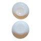 Set of 2 white deep plates Rosenthal Lotus