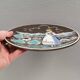 Ceramic Wall Plate by Arnold Wiig Factories (AWF) Norway 1950s