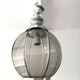 Suspension smoked glass and design 70s