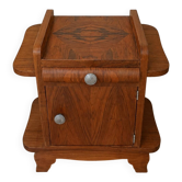 Console d'appoint, chevet Art Déco vintage