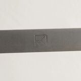 Table à manger "PK54" emblématique danoise du milieu du siècle par Poul Kjærholm, années 1960.