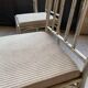 Vintage metal bamboo table and chairs
