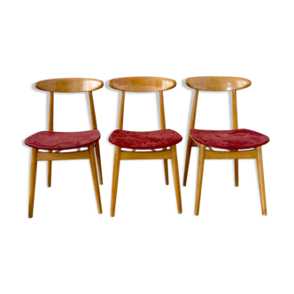 Série de chaises scandinave