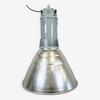 Large Industrial Aluminium Pendant Light from Elektrosvit, 1960s