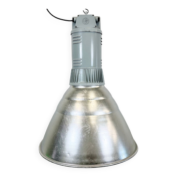 Large Industrial Aluminium Pendant Light from Elektrosvit, 1960s