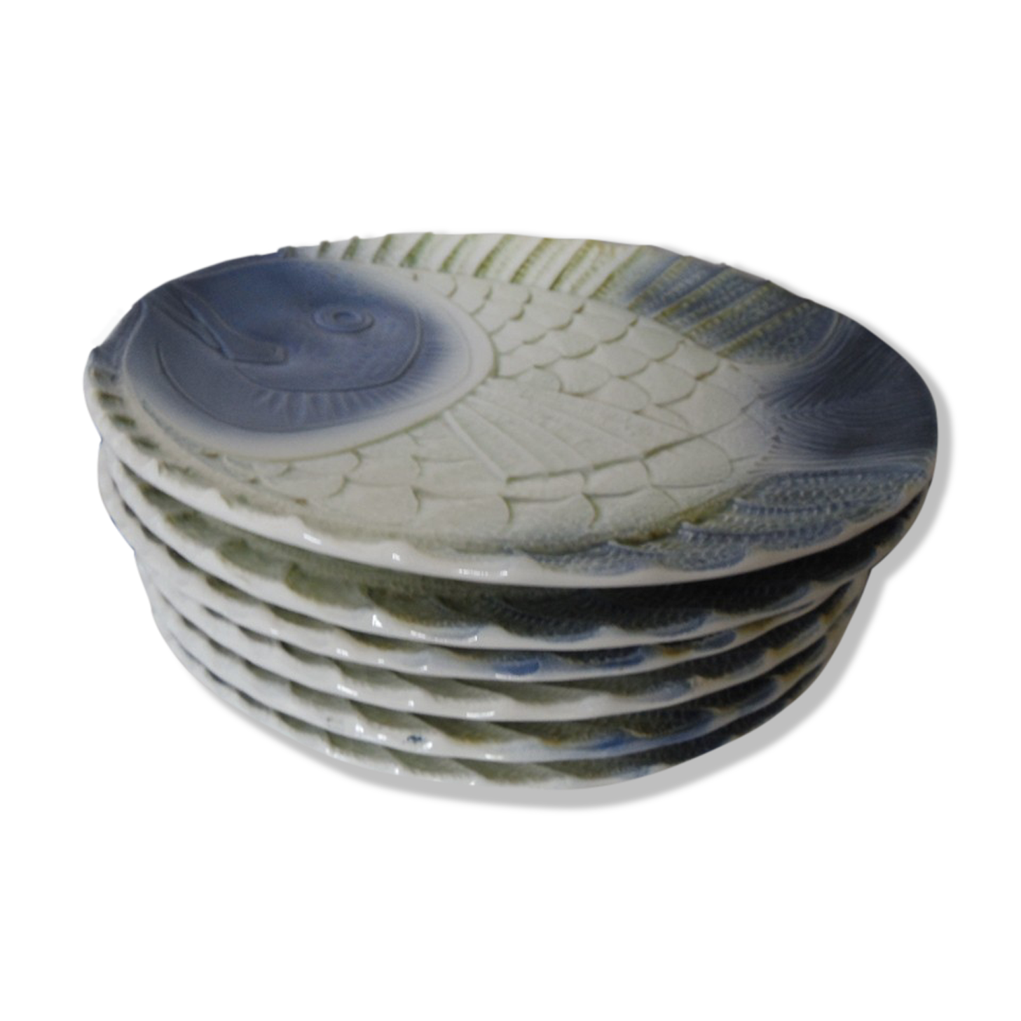 6 plates in slurry from Sevres