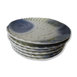 6 plates in slurry from Sevres