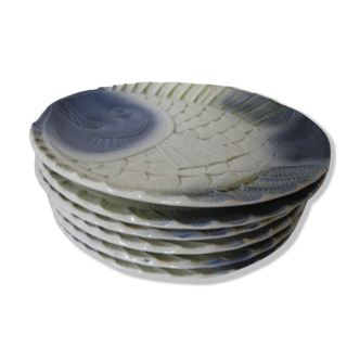 6 plates in slurry from Sevres