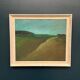 Huile sur toile originale suédoise – "Paysage" par Dina Mortensen – Signé DM – Vintage et encadré – 53 × 45,5 cm (20,9" × 17,9")