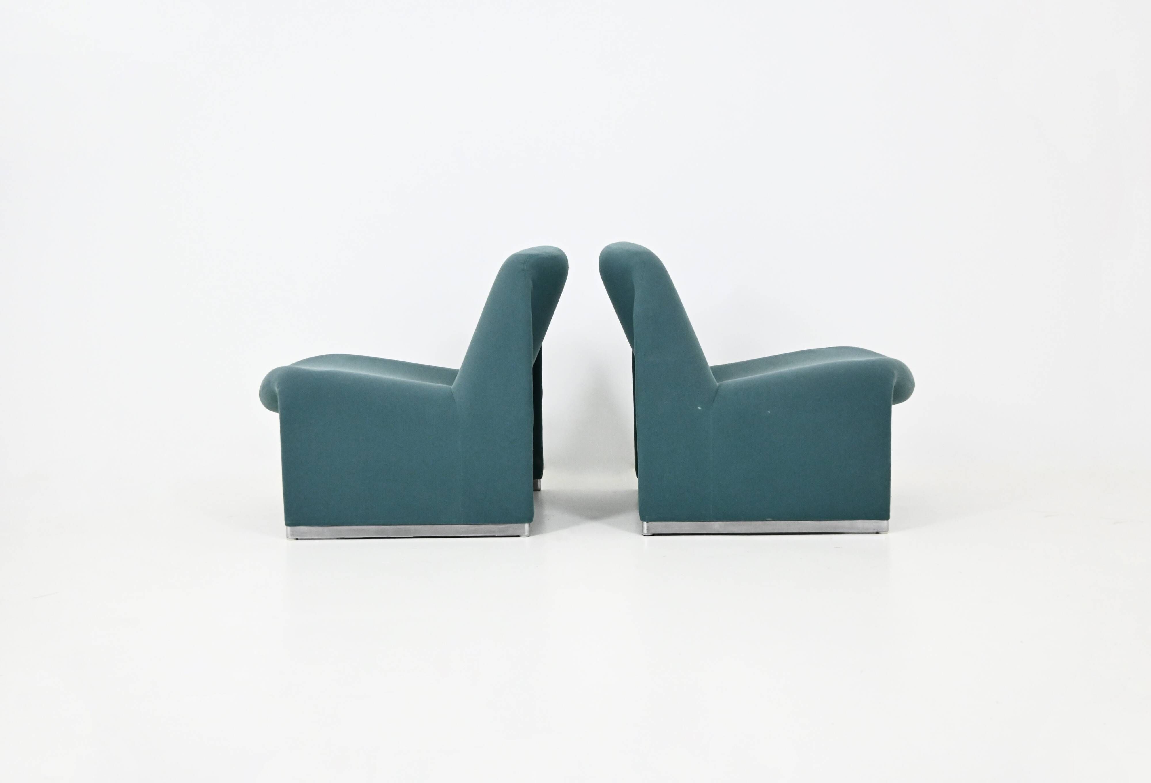 Paire de fauteuils « Alky » de Giancarlo Piretti pour Anonima Castelli, ann