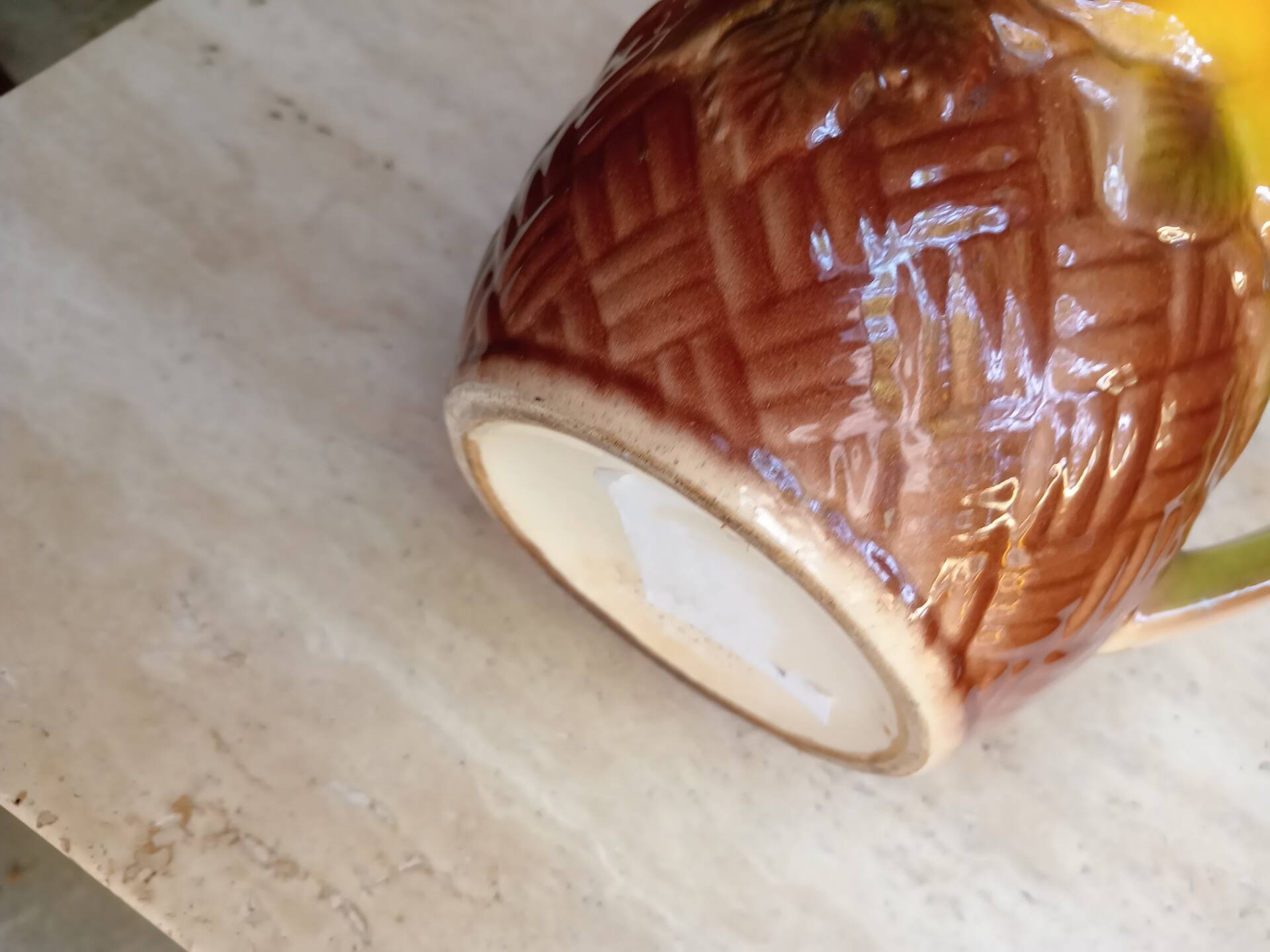 Jug in slipware