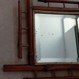 Old rattan mirror 37/37