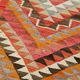 Turkish Handwoven Vintage Herki Kilim 92 cm x 320 cm