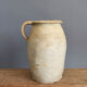 Large earthen pot or jug turned