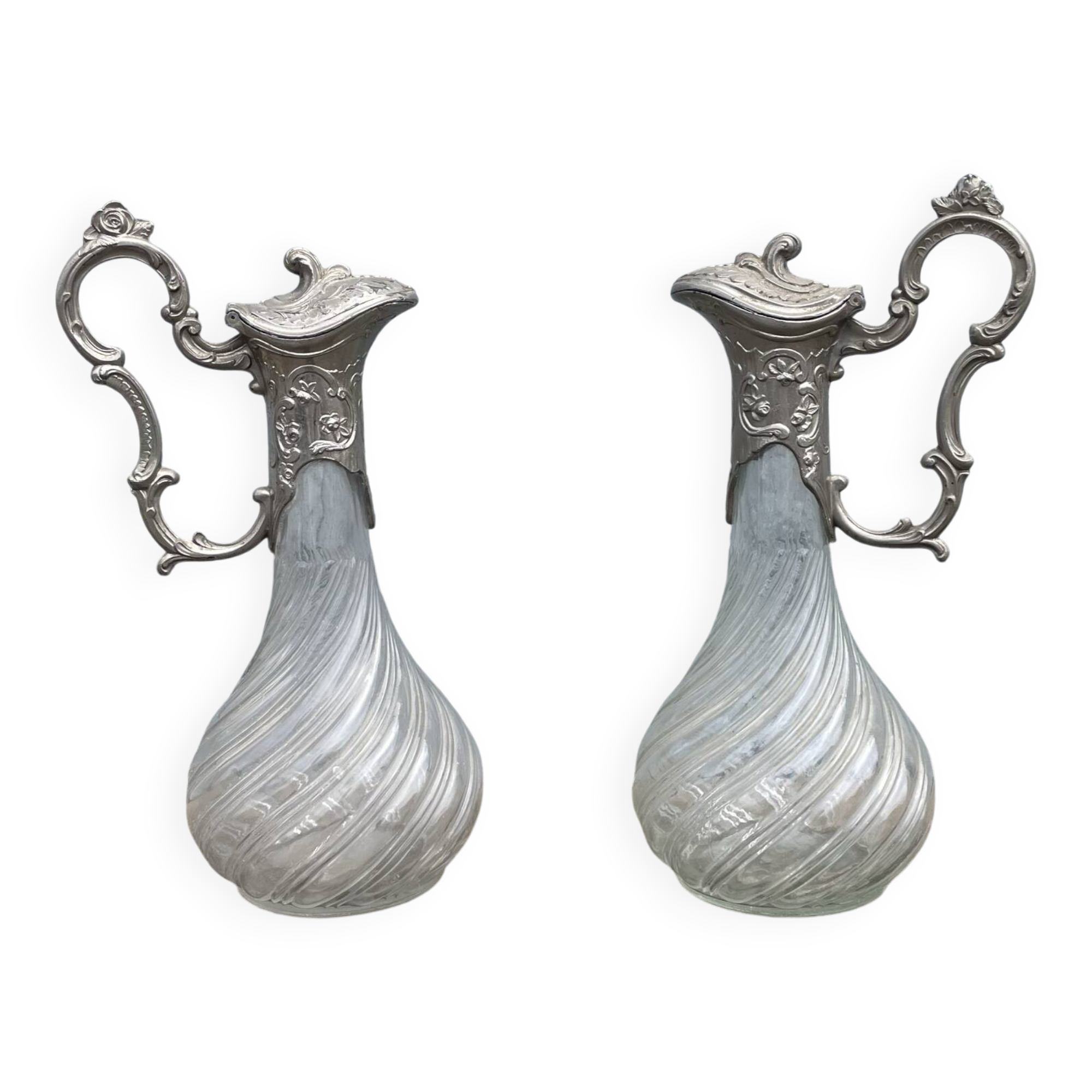 Two wine jugs
