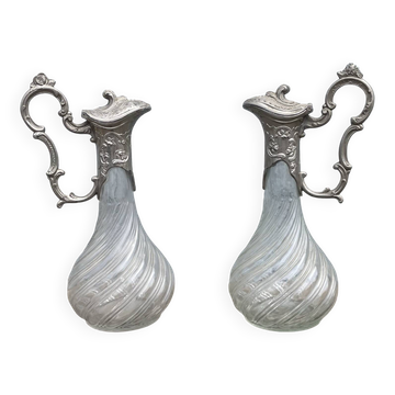 Two wine jugs