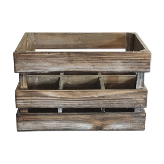 Wooden bottle door