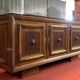 According to Charles Dudouyt: sideboard in a row from the Art Deco period in solid wood.