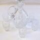 Service à liqueur cristal de Bohème Baccarat st Louis verre carafe carafon