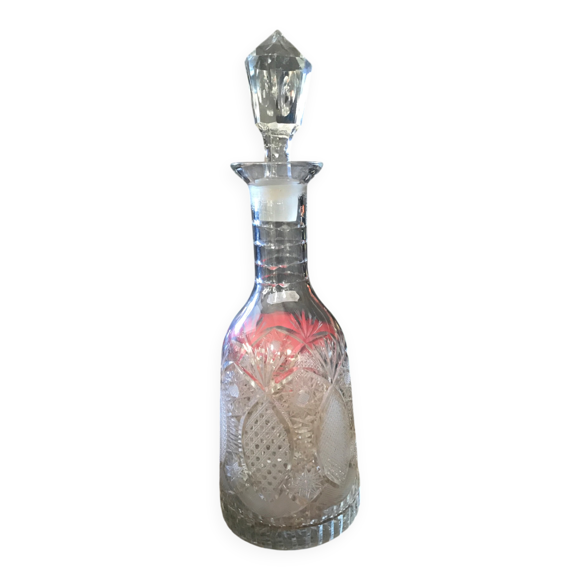 Crystal liqueur decanter