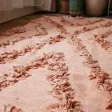 Tapis rose des sables - 165 x 90