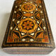 Inlaid wooden box